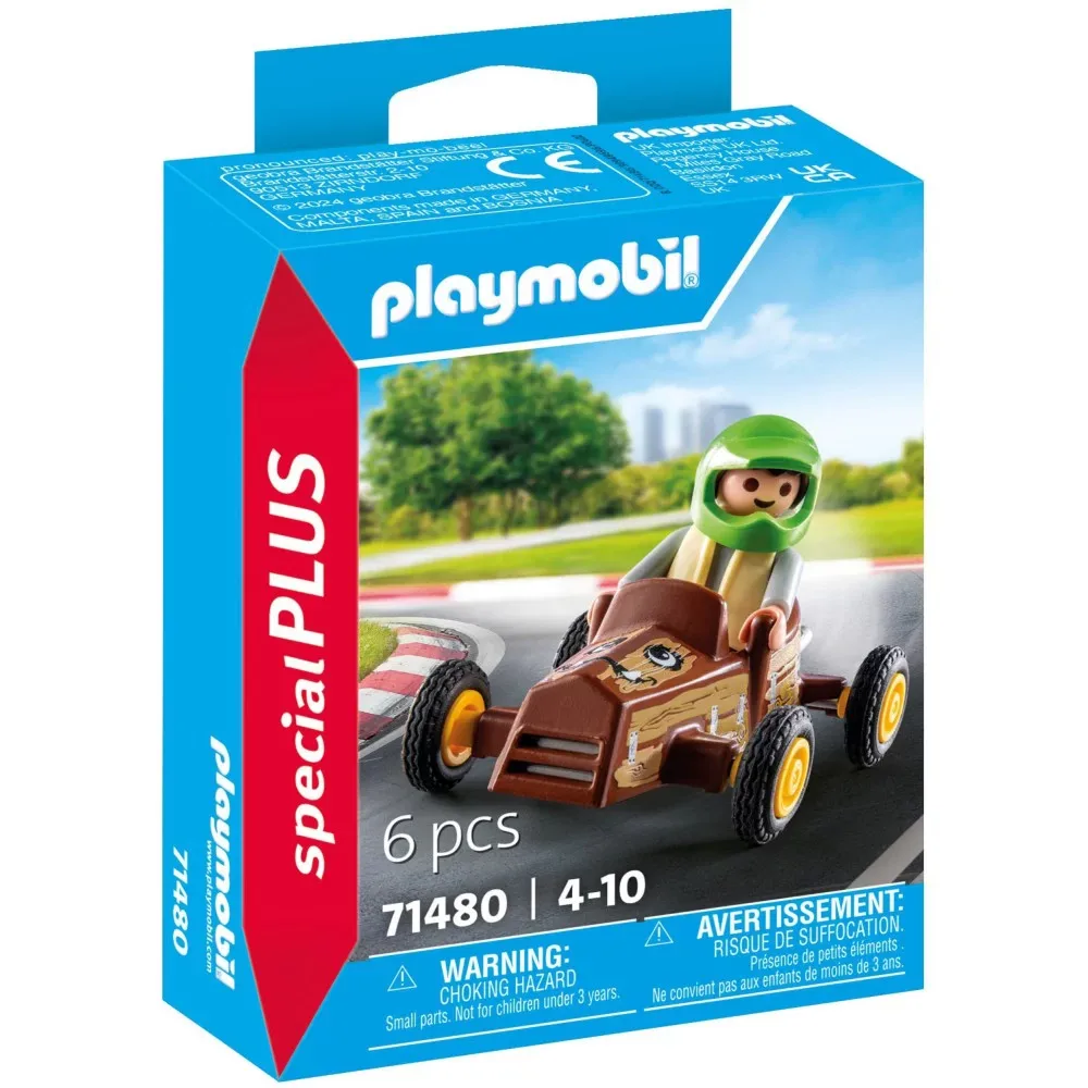 Playmobil - Ребенок на го-карте 71480
