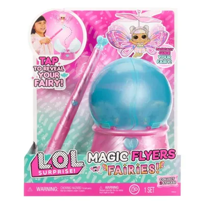 MGA Entertainment L.O.L. SURPRISE - Летающая кукла MAGIC FLYERS Куколка-волшебница с крыльями 542261