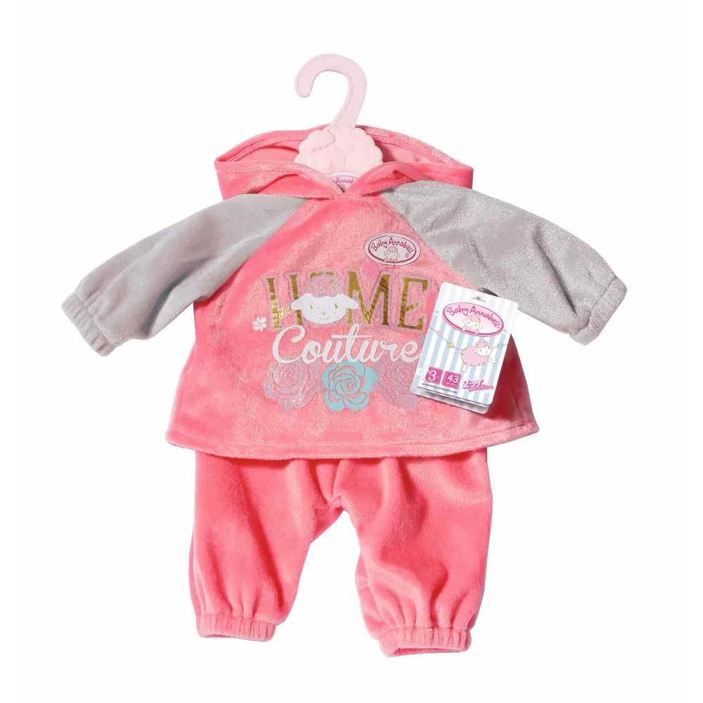 Zapf Creation Baby Annabell - Платье-джемпер для куклы Розовое 702062 A