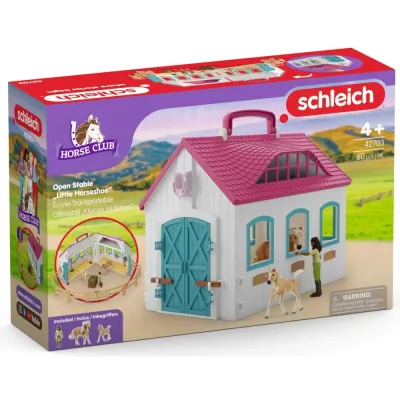 Schleich Horse Club - Открытая конюшня Малая Подкова 42703