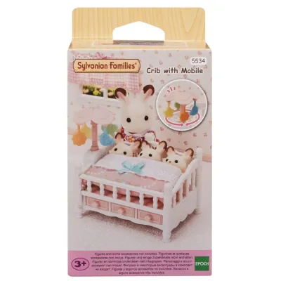 Epoch Sylvanian Families - Кроватка с каруселью 5534