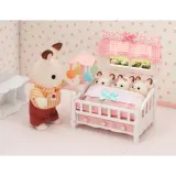 Epoch Sylvanian Families - Кроватка с каруселью 5534 — фото 5