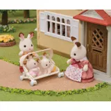 Epoch Sylvanian Families - Прогулочная коляска для троих 5533 — фото 5