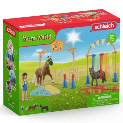 Schleich - Набор тренировки ловкости для пони 42481