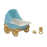 Epoch Sylvanian Families - Набор с близнецами кроликов с шоколадными ушками (детская коляска) 5432 — фото 3