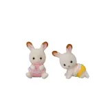 Epoch Sylvanian Families - Набор с близнецами кроликов с шоколадными ушками (детская коляска) 5432 — фото 4