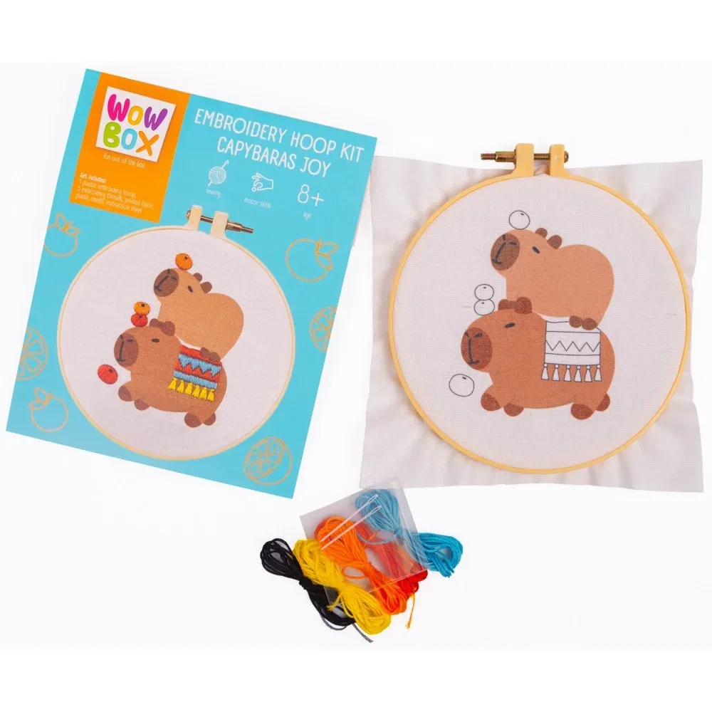 TM Toys WOW BOX - Радостные капибары Набор для вышивания WOW0272