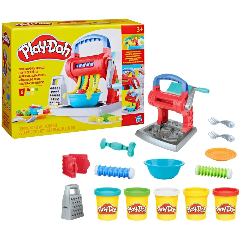 Hasbro Play-Doh - Тесто для лепки Макаронная игра E7776
