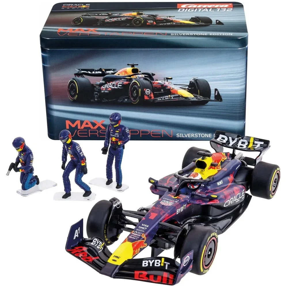 Carrera DIGITAL 132 - Оракул Red Bull Racing RB20 "М. Верстаппен, No.1", Silverstone 2024 + фигурки 32048