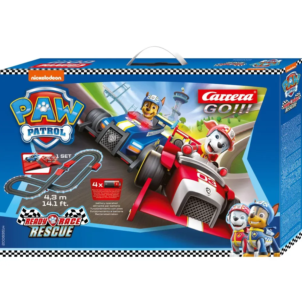 Carrera GO!!! - Paw Patrol - Готовы, гонки и спасение Psi Patrol 63514