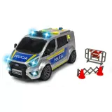 Dickie SOS - Полицейская машина Ford Transit 1:18 28 см Свет Звук + Аксессуары 3715013 — фото 2
