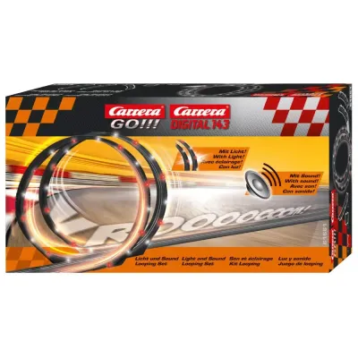 Carrera GO!!! - Петля с LED-освещением и звуковыми эффектами 61661