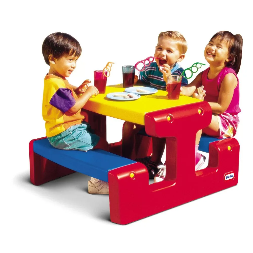 Пикниковый столик Little Tikes, красно-синий, арт. 4795