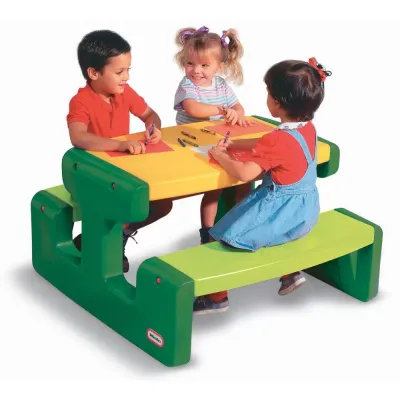 Little Tikes — Большой стол для пикника зелёный 466A