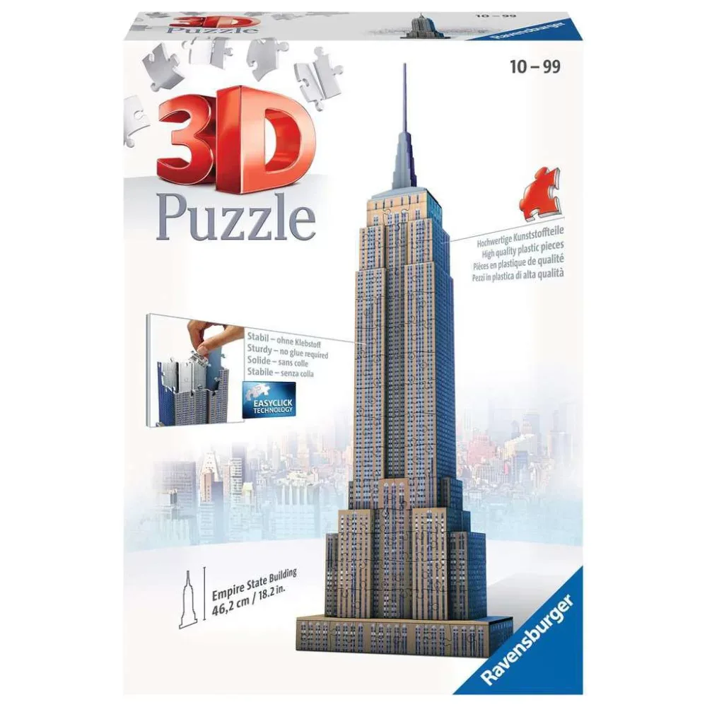 Пазл 3D Ravensburger Эмпайр-стейт-билдинг 216 элементов 125531