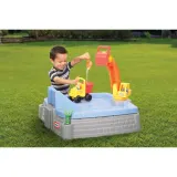 Песочница Little Tikes «Стройплощадка» с экскаватором, арт. 624520 — фото 5