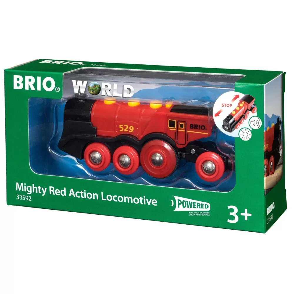 BRIO «Классический красный локомотив» 33592