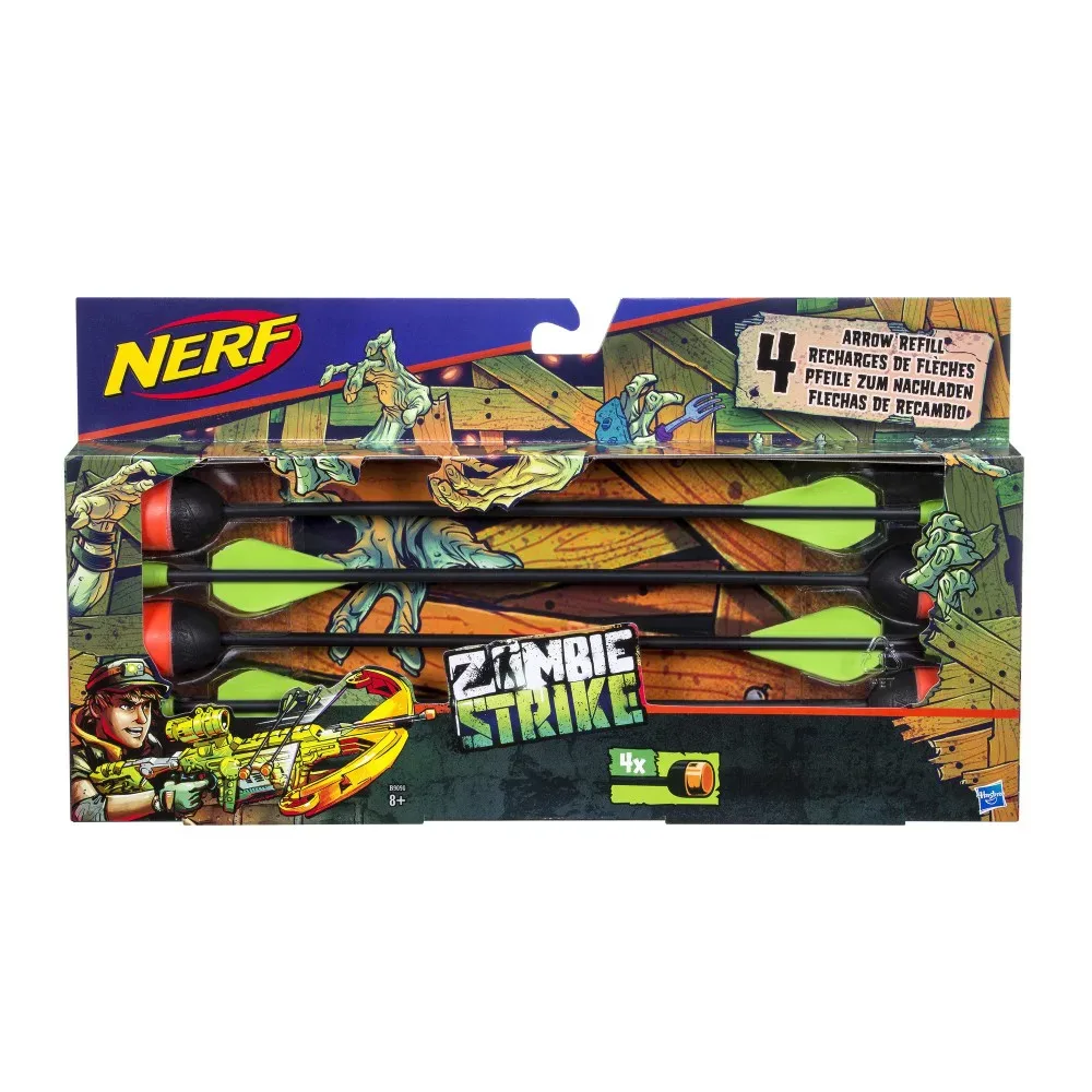 Hasbro Свистящие стрелы Nerf Zombie Strike 4 шт. B9090