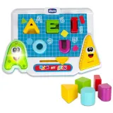 Chicco — обучающая игрушка «Цветные гласные и формы» (PL) 97980 — фото 1