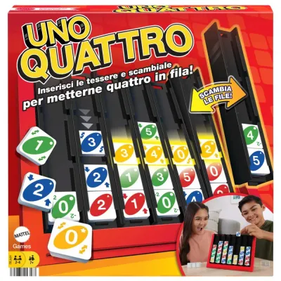 Настольная игра Mattel UNO Quatro HPF82