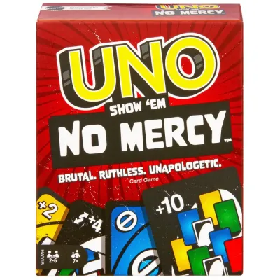 Карточная игра Mattel UNO No Mercy Без пощады HWV18