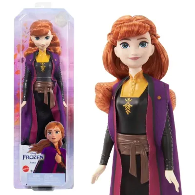 Mattel Disney Princess — кукла принцесса Анна, Холодное сердце HLW50