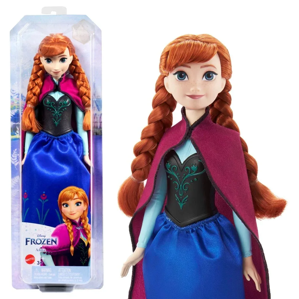 Mattel Disney Princess — кукла принцесса Анна, Холодное сердце HLW49