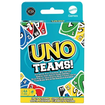 Карточная игра Mattel UNO Teams, арт. HXT58