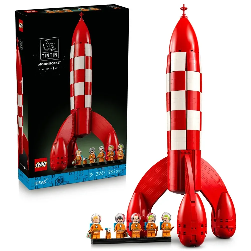 LEGO IDEAS — Тинтин и ракета на Луну 21367