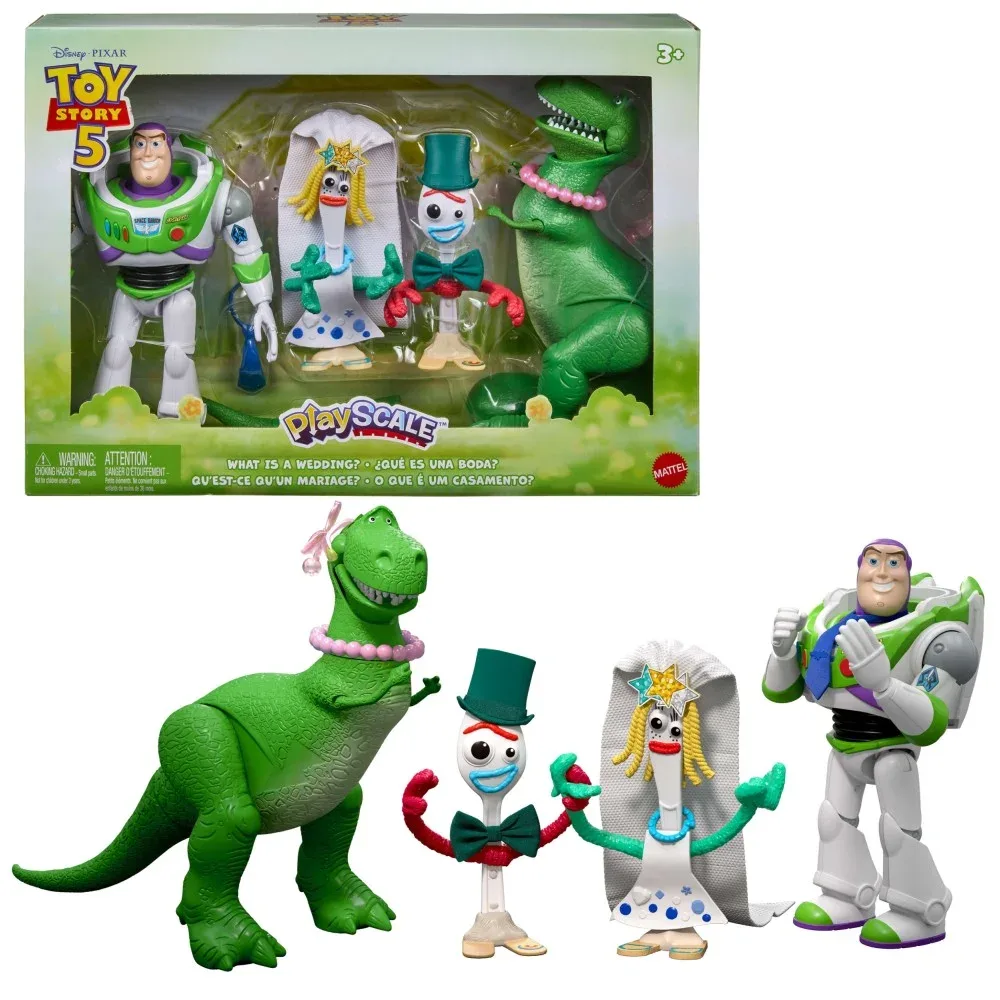 Mattel Набор из четырёх фигурок с Баззом История игрушек JKV22