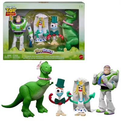Mattel Набор из четырёх фигурок с Баззом История игрушек JKV22