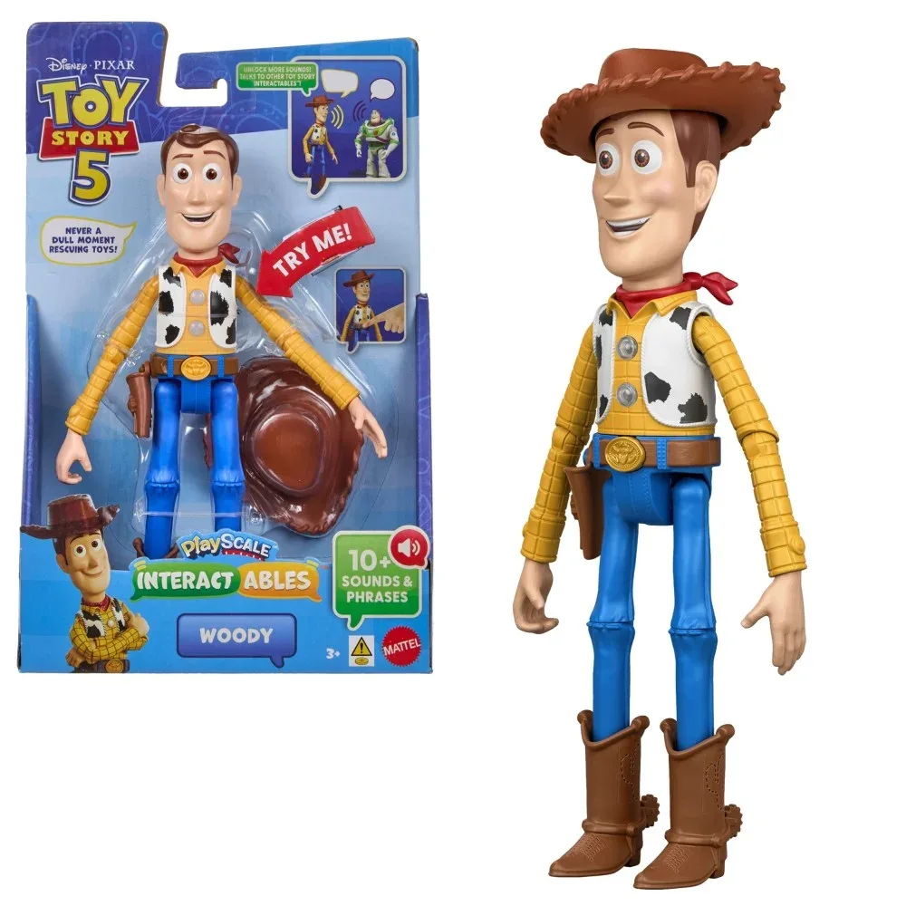 Mattel Toy Story — интерактивная говорящая фигурка Вуди 22 см JKV25