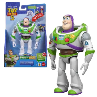 Mattel Disney Pixar Toy Story — интерактивная говорящая фигурка Базза Лайтера 18 см (англ.) JKV26