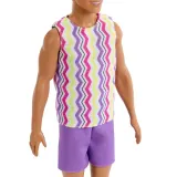 Mattel Набор из двух кукол Barbie Style Барби и Кен на пляже с аксессуарами JJP05 — фото 8