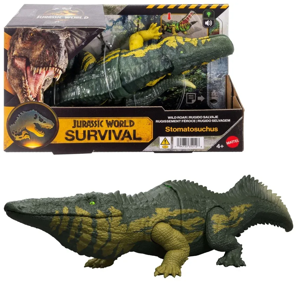 Mattel Динозавр Стоматозух 36,5 см со светом и звуком Мир Юрского периода JKL82