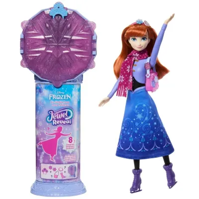 Mattel Кукла Disney Холодное сердце Принцесса Анна со снежной шкатулкой JMC94