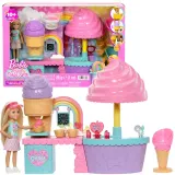 Mattel Игровой набор Barbie Челси Мороженое с куклой JMJ42 — фото 1