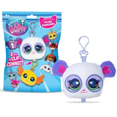 TM Toys Littlest Pet Shop — плюшевая подвеска-зверушка, пакетик-сюрприз, серия 1 LPS00740
