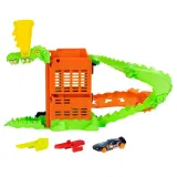 Mattel Hot Wheels — трек «Крокодил: атака на пиццерию» с машинкой JHL93 — фото 6