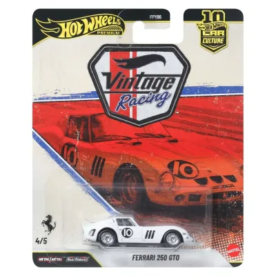 Mattel Hot Wheels Premium Car Culture — металлическая машинка Ferrari 250 GTO 1:64 JKF25