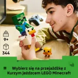 LEGO Minecraft — Наездник на курице 21582 — фото 2