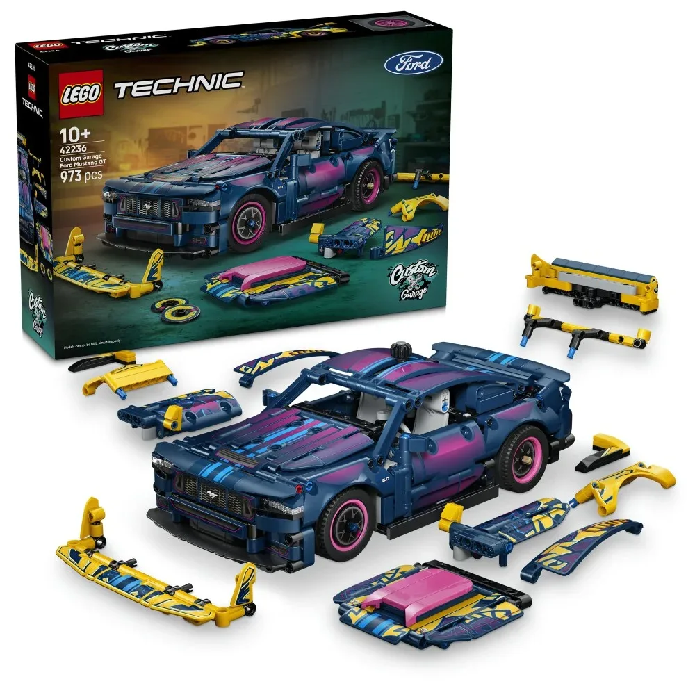 LEGO Technic — Тюнинг-мастерская: автомобиль Ford Mustang GT 42236