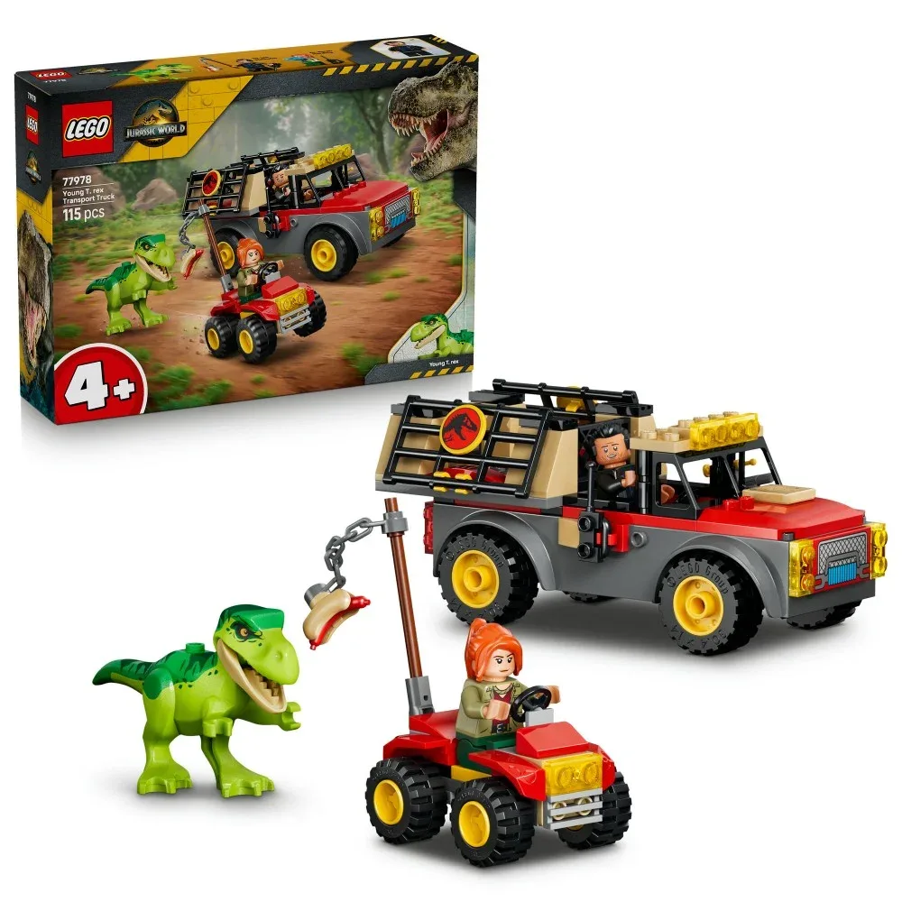 LEGO Jurassic World — Грузовик для перевозки детёныша тираннозавра 77978