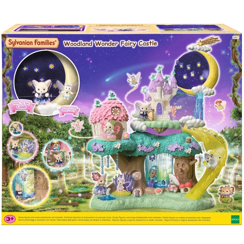 Epoch Sylvanian Families — сияющий замок лесных фей с аксессуарами 5857