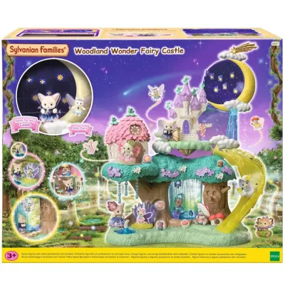 Epoch Sylvanian Families — сияющий замок лесных фей с аксессуарами 5857
