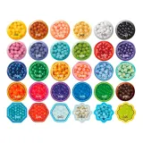 Epoch Aquabeads — Мега-набор бусин 2400 деталей — дополняющий набор 35166 — фото 3