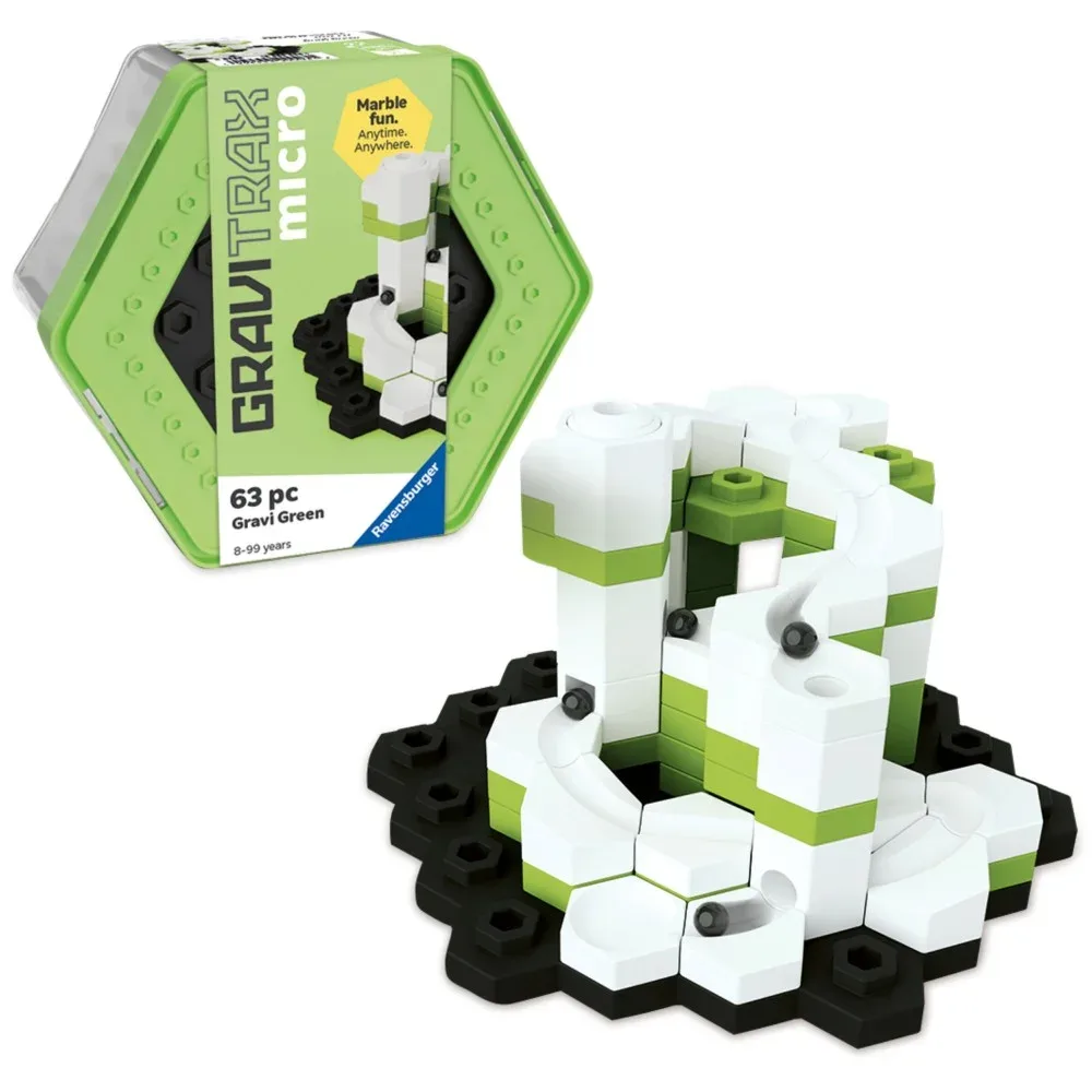 Ravensburger micro GraviTrax — компактный набор S, зелёный 200222