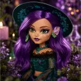 Mattel Monster High Moonspell Magic — кукла Уиллоу Торн, ведьма Природы JMB92 — фото 8