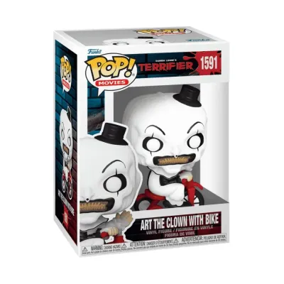 TM Toys — фигурка Funko POP! Арт-клоун с велосипедом (Terrifier) 80706