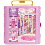 Mattel Barbie — модный шкаф-гардероб с вращением, переносной JJP01 — фото 1